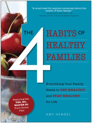 cover image of The 4 Habits of Healthy Families